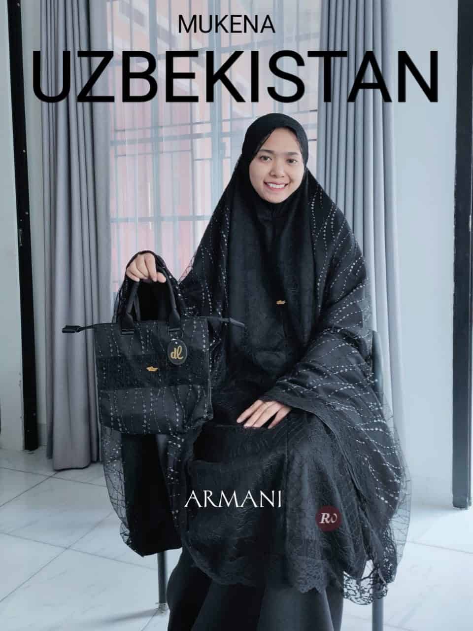MUKENA UZBEKISTAN ARMANI KODE