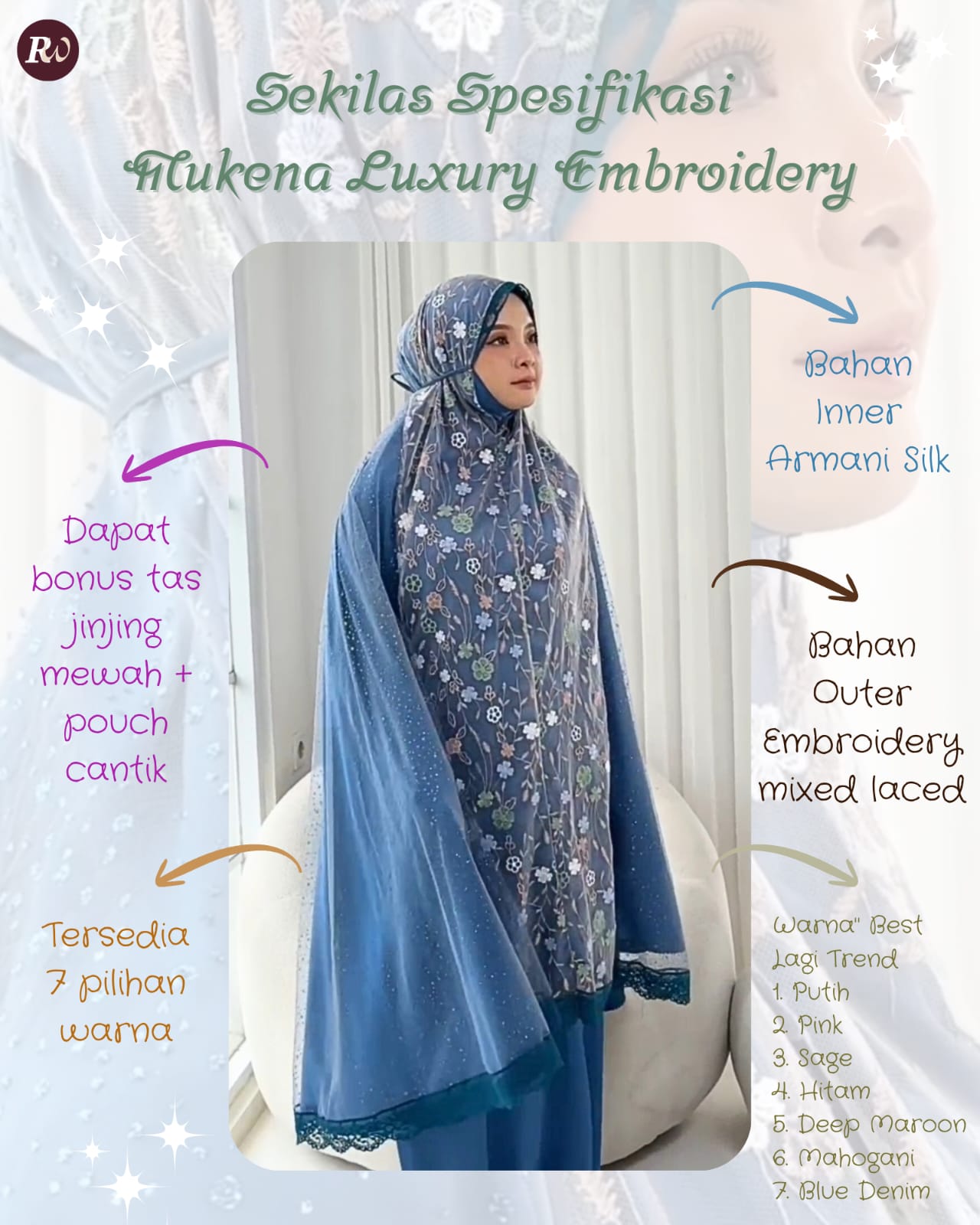 MUKENA UZBEKISTAN LUXURY