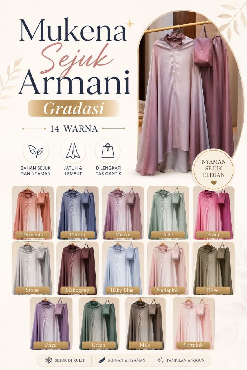 Mukena SEJUK GRADASI